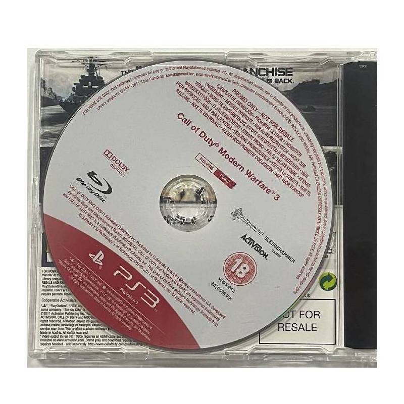 Call of Duty: Modern Warfare 3 – PS3 Promo / Not for Resale