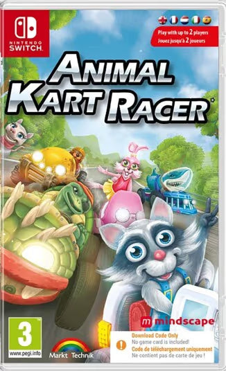 Animal Kart Racer Bundle (Code in a Box) - Nintendo Switch
