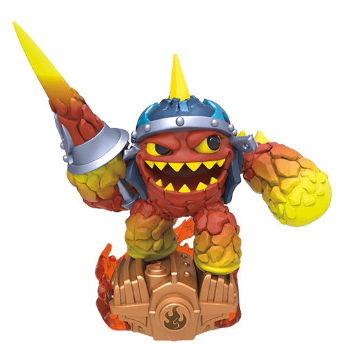 Lava Lance Eruptor - Skylanders SuperChargers Figur