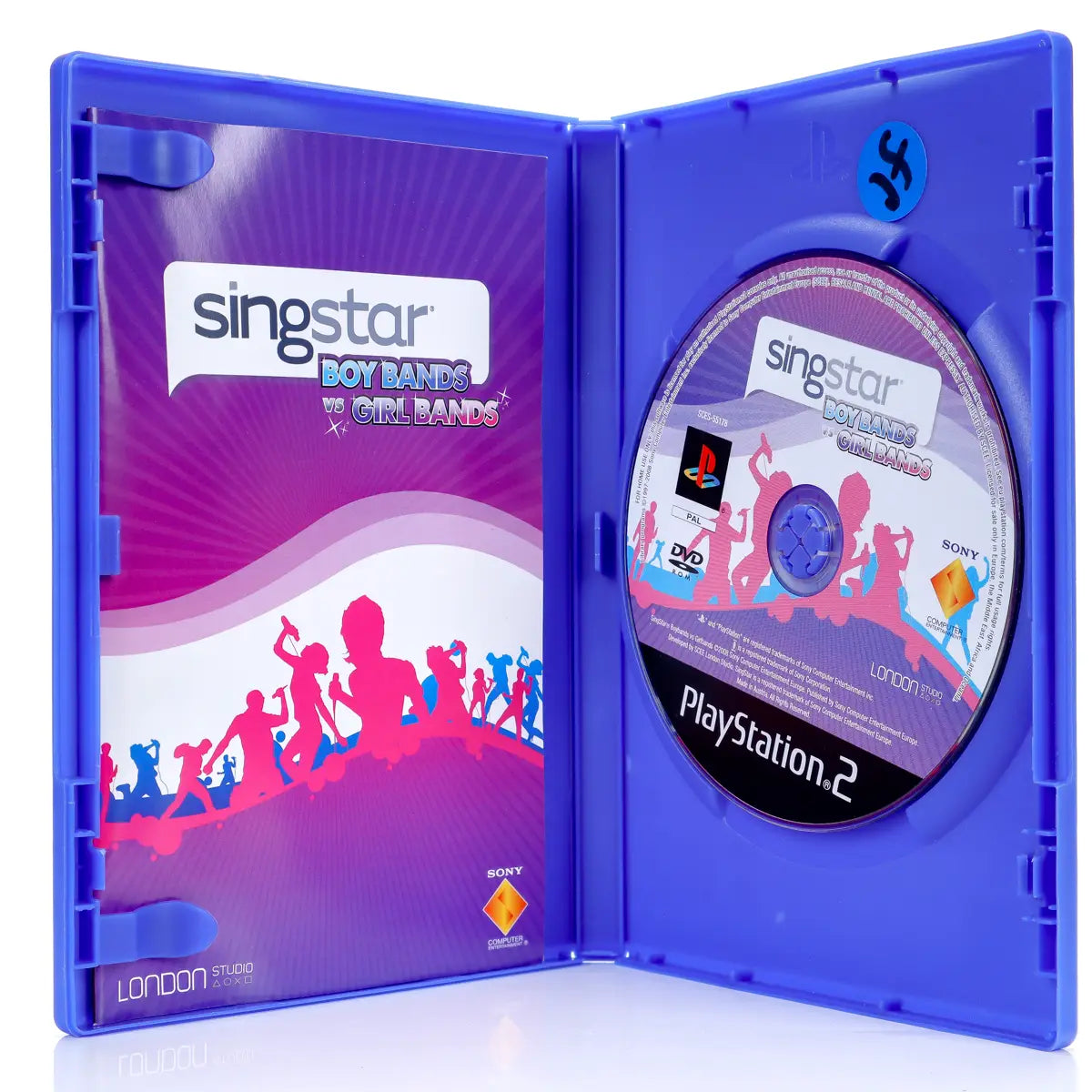 SingStar Boybands vs Girlbands -PS2