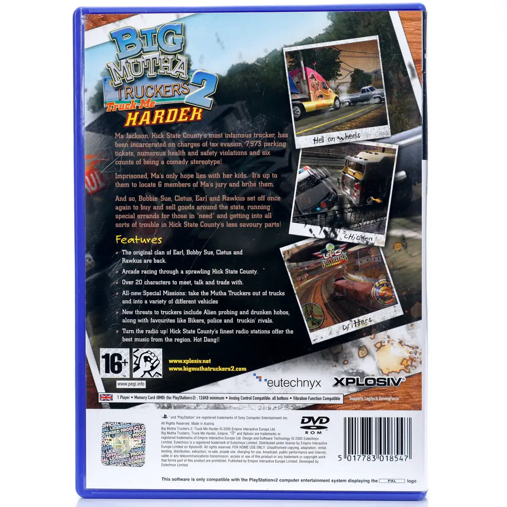 Big Mutha Truckers 2: Truck Me Harder - PS2