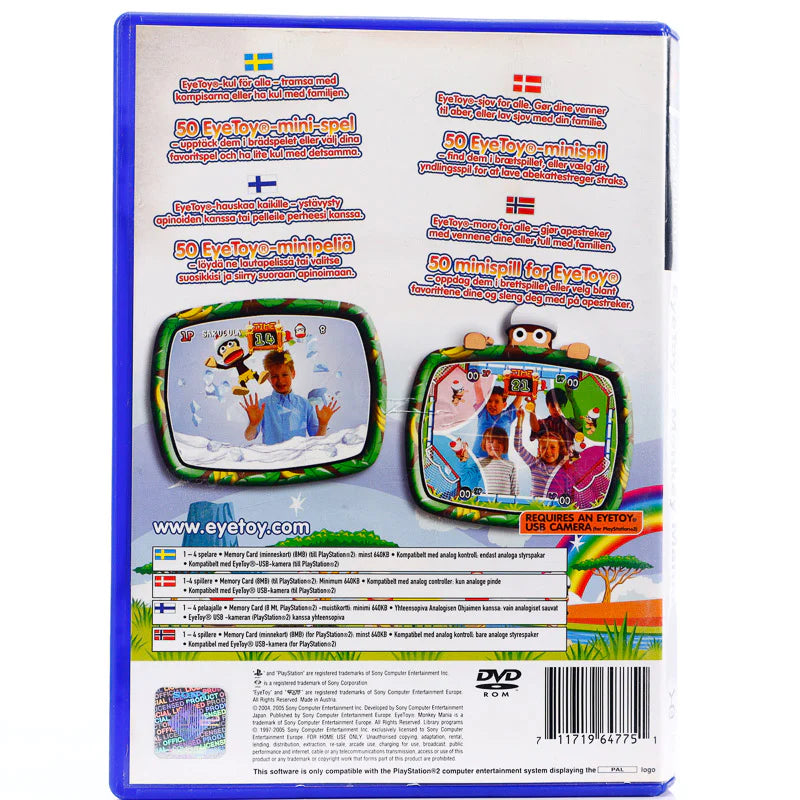 EyeToy: Monkey Mania (CIB) - PS2
