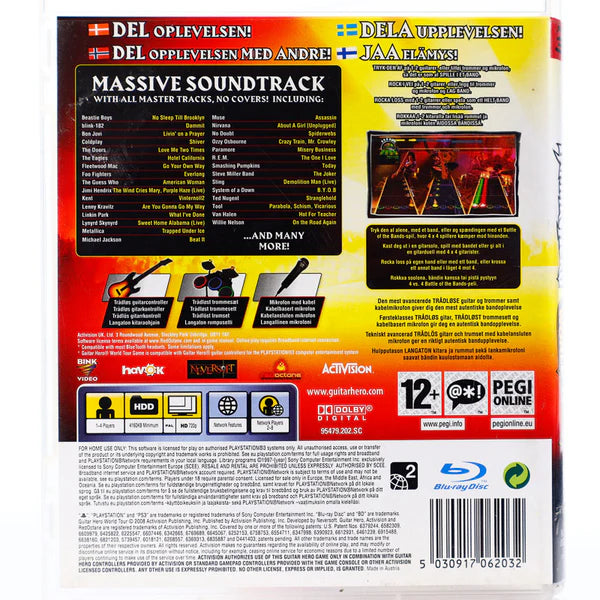 Guitar Hero: World Tour (uten manual)