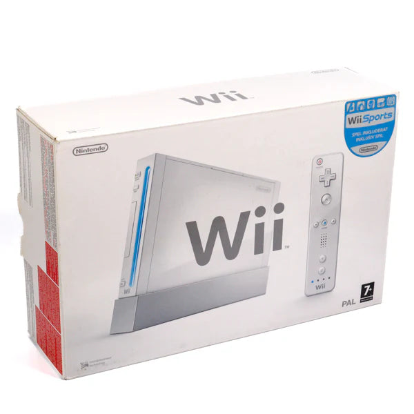 Nintendo Wii Konsoll Pakke i Eske - Gamecube kompatibel
