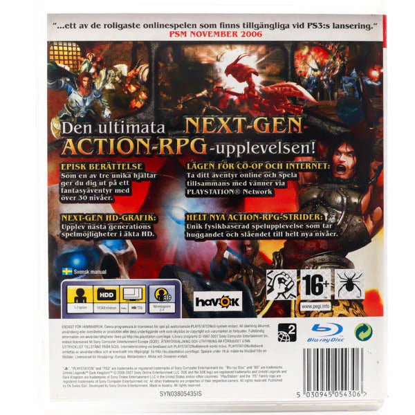 Untold Legends: Dark Kingdom / PS3