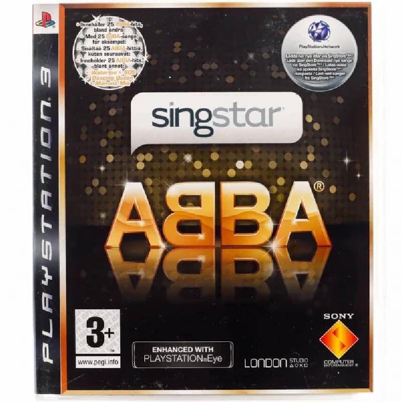 SingStar: ABBA - PS3 spill