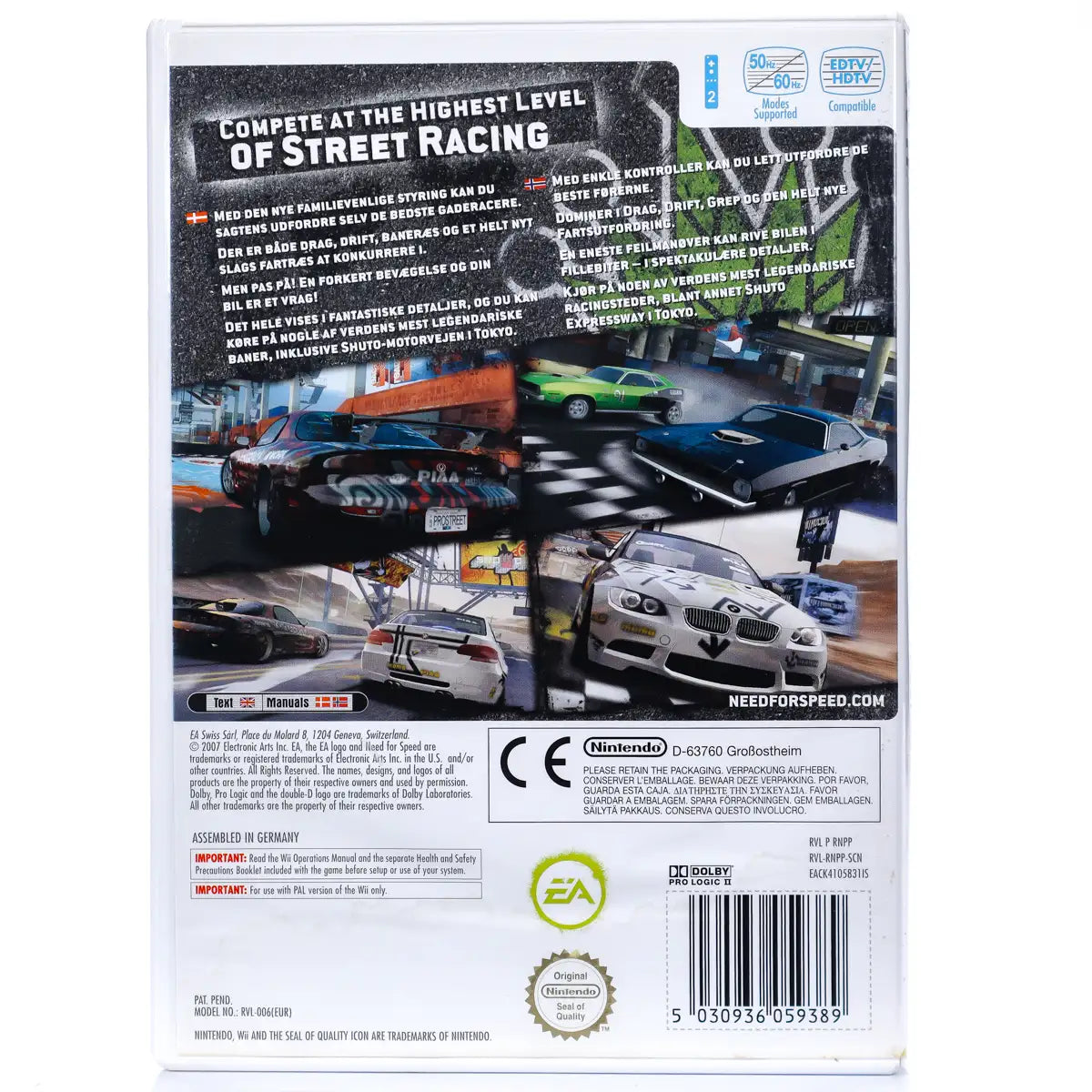 Need for Speed ProStreet - Wii