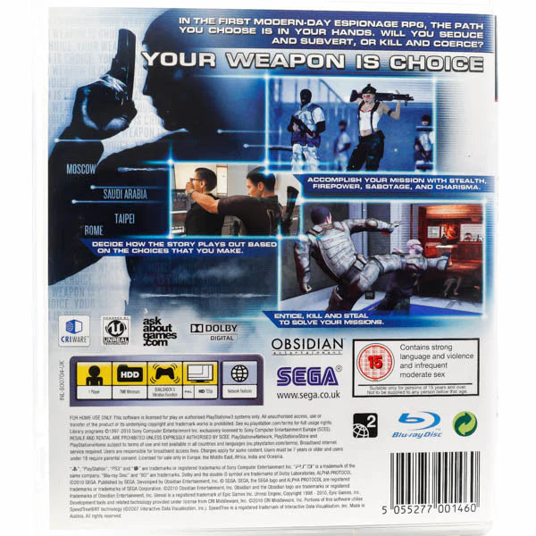 Alpha Protocol: The Espionage RPG