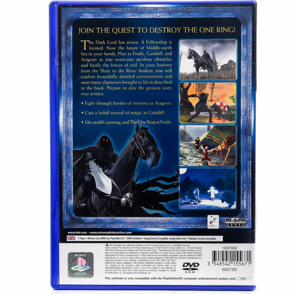 The Lord of the Rings: The Fellowship of the Ring - PS2