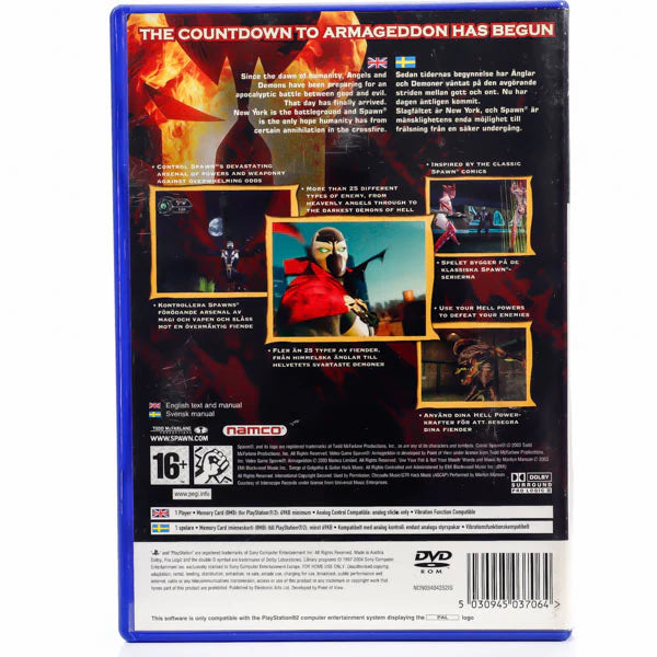 Spawn: Armageddon - ( manual mangler)-PS2