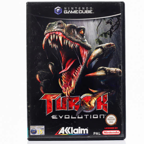 Turok Evolution GameCube (komplett, tysk utgave)