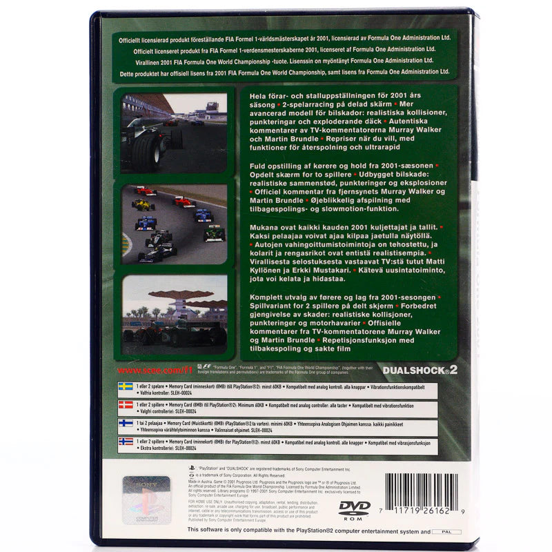 Formula One 2001 (CIB) - PS2