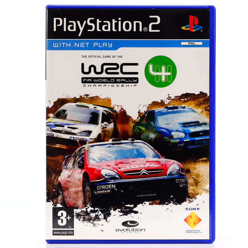 WRC 4: The Official Game of the FIA World Rally Championship - PS2