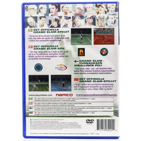 Smash Court Tennis: Pro Tournament 2 - PS2