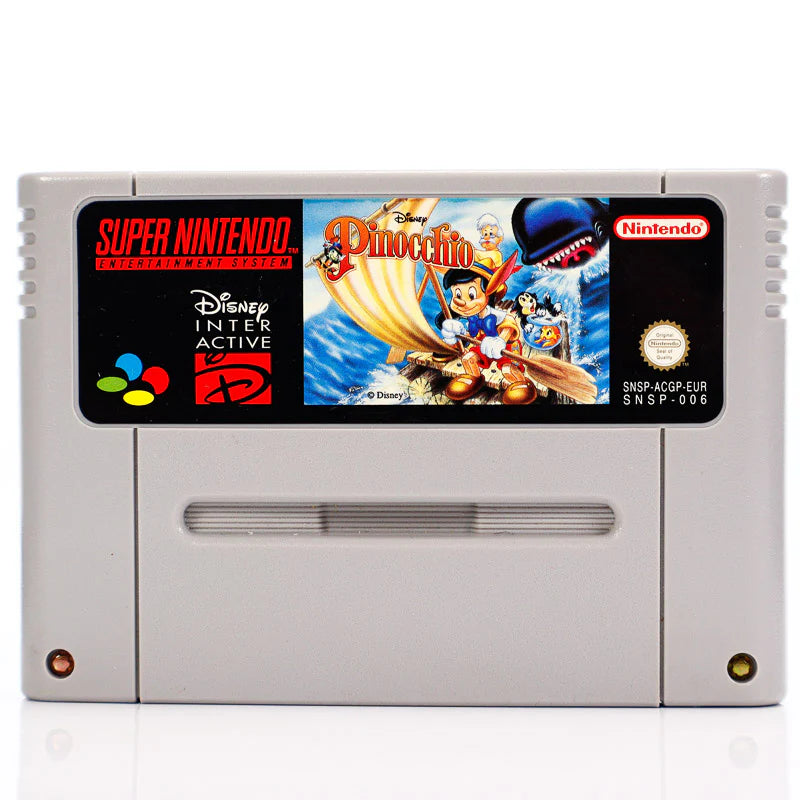 Pinocchio SNES (kun kassett, EUR)