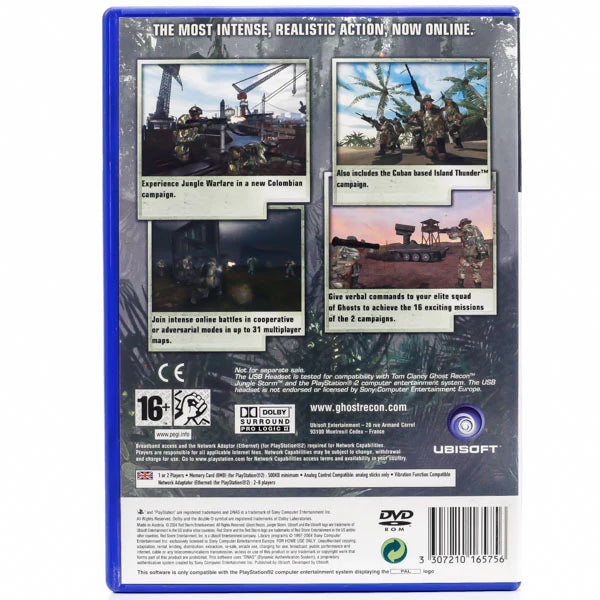 Ghost Recon: Jungle Storm - PS2