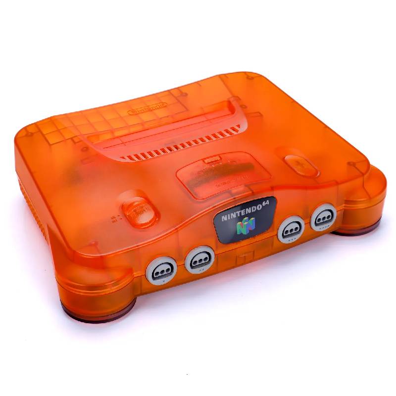 Nintendo 64 Funtastic Fire Orange (Kun Maskin)