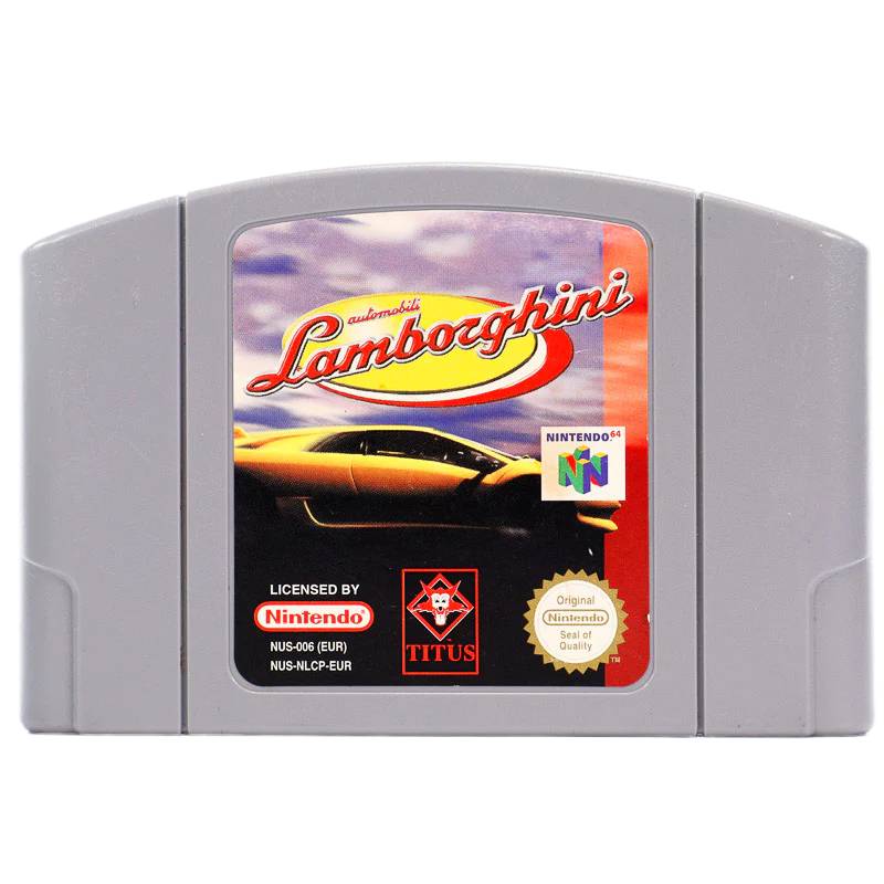 Automobili Lamborghini N64 (kun kassett, EUR)
