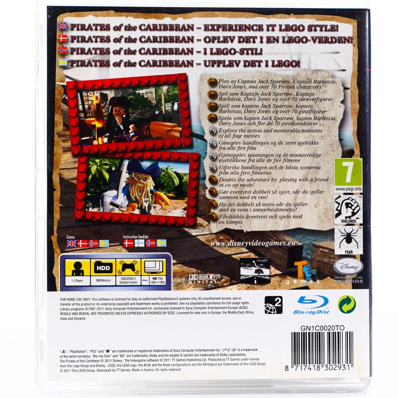 LEGO Pirates of the Caribbean - PS3