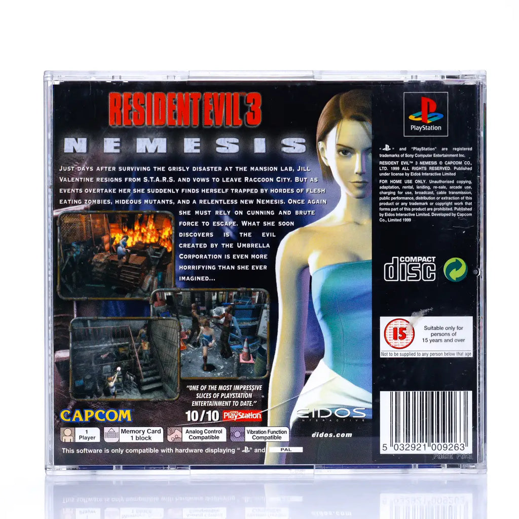 Resident Evil 3: Nemesis - PS1