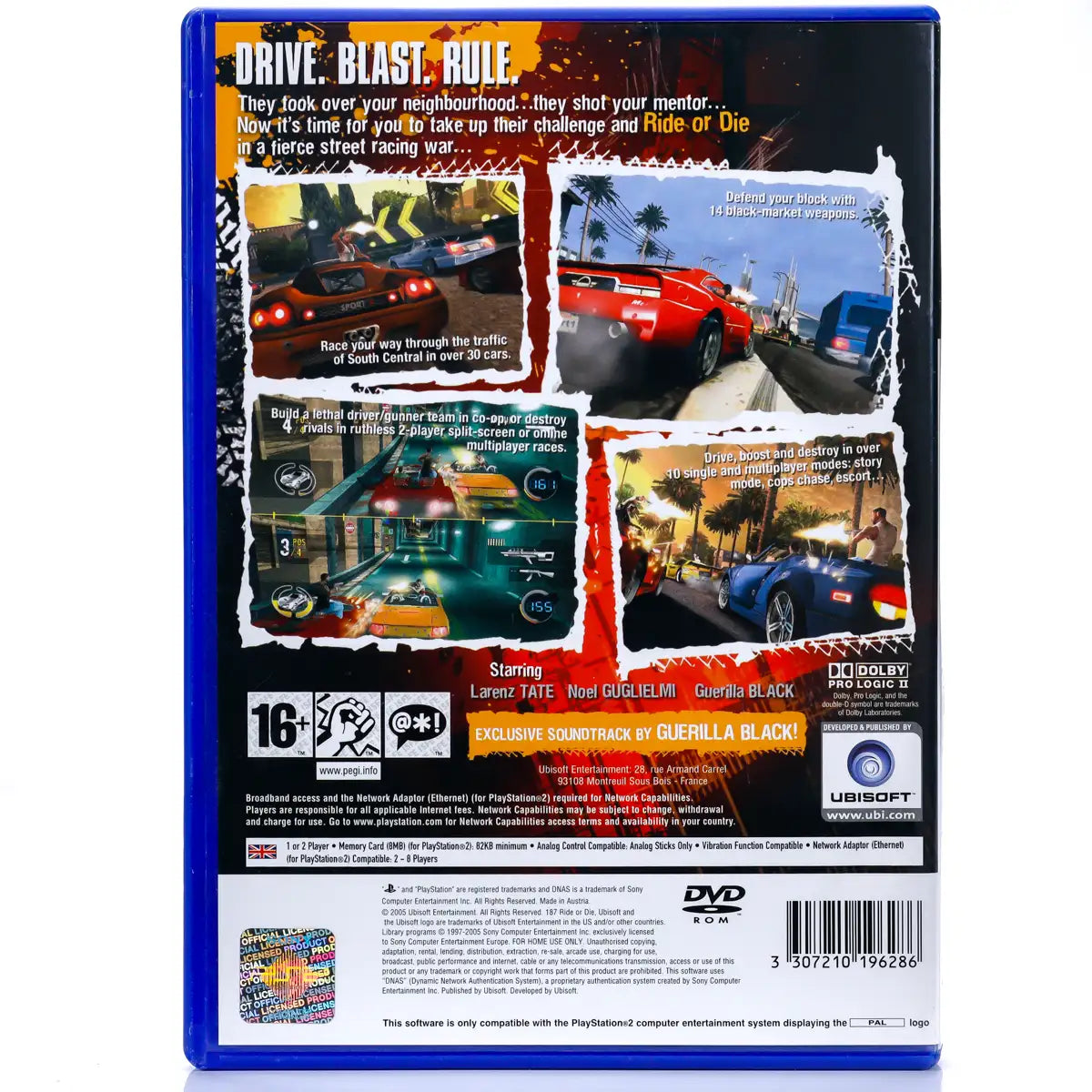 187 Ride or Die - PS2