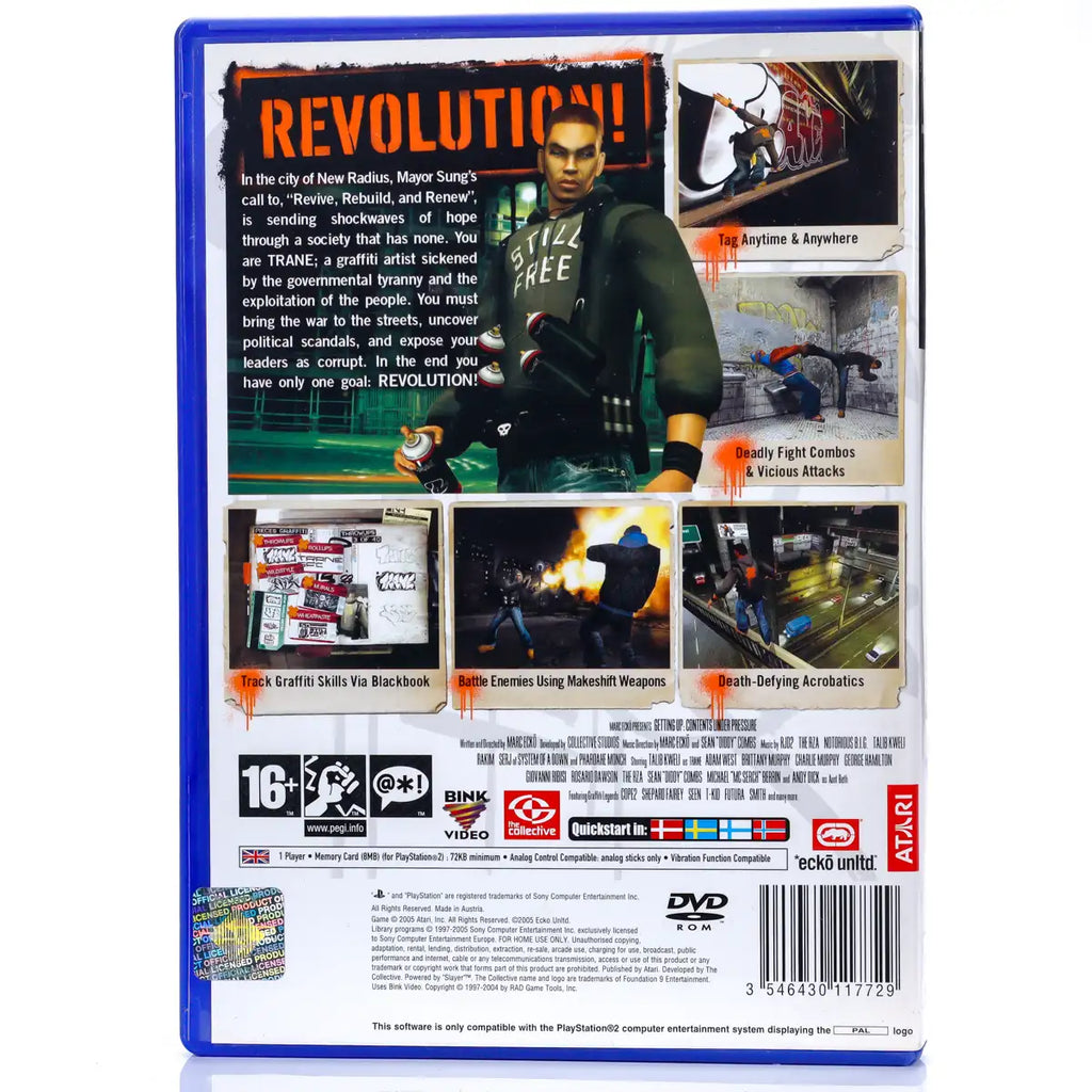 Marc Ecko's Getting Up: Contents Under Pressure - PS2