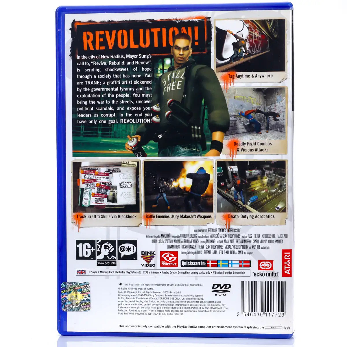 Marc Ecko's Getting Up: Contents Under Pressure - PS2