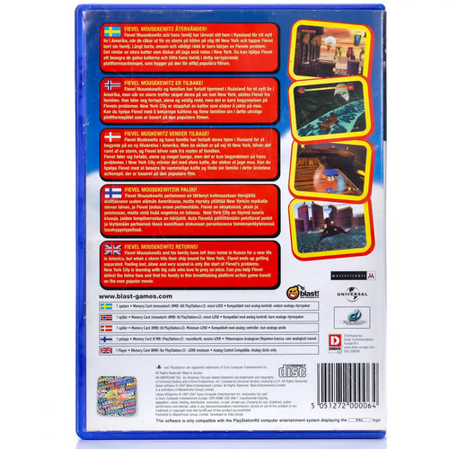 An American Tail (CIB) - PS2