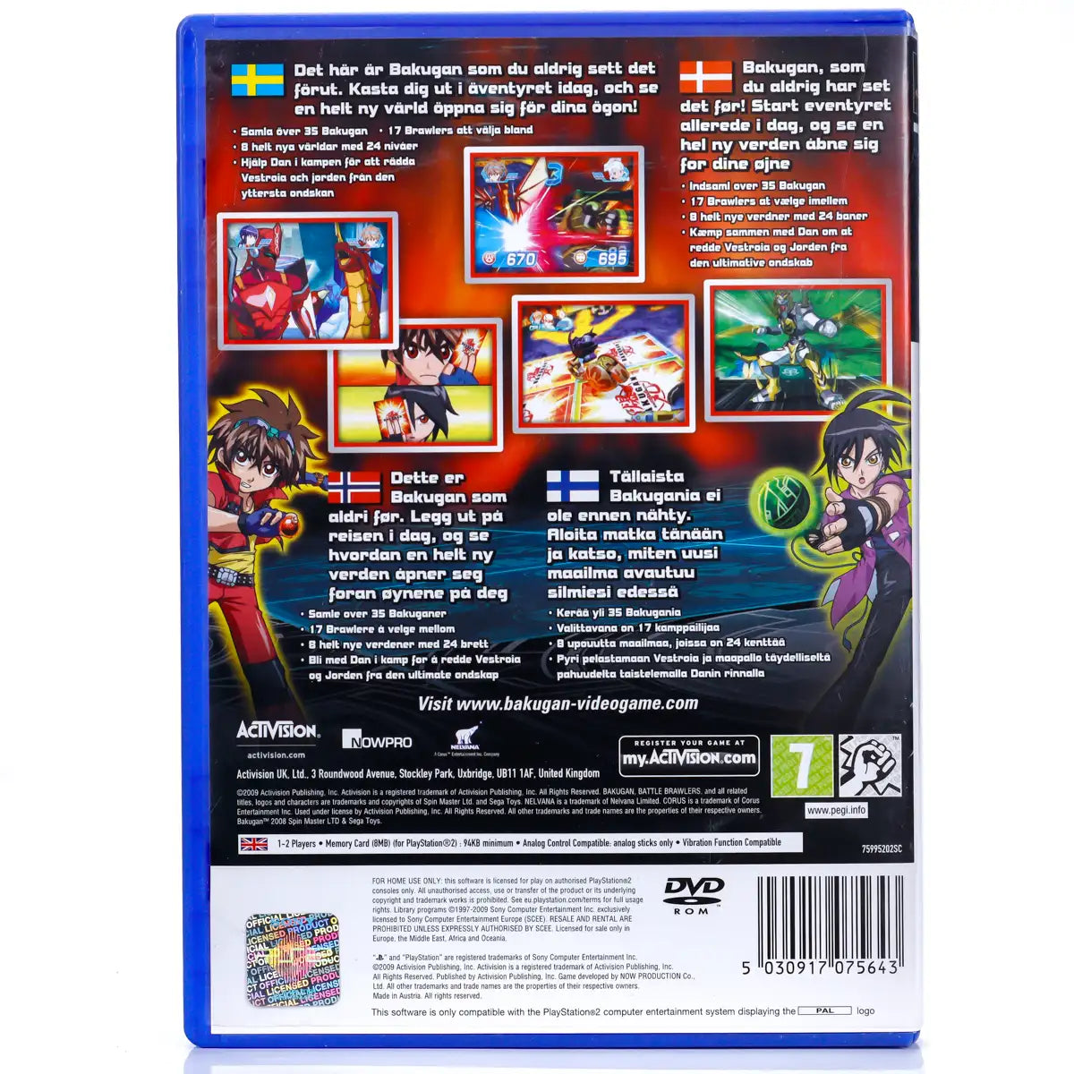 Bakugan Battle Brawlers - PS2