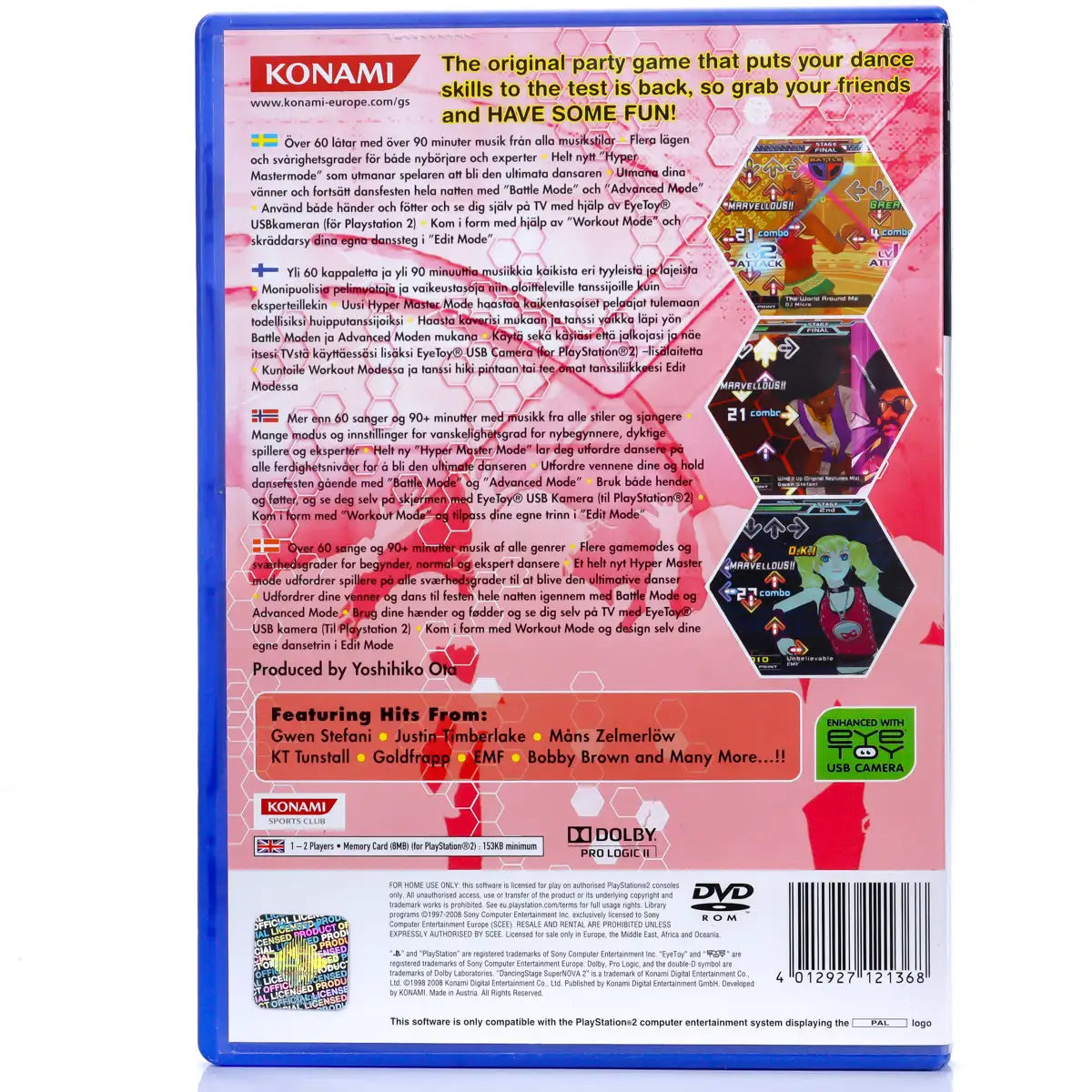 Dancing Stage Supernova 2 (CIB) - PS2