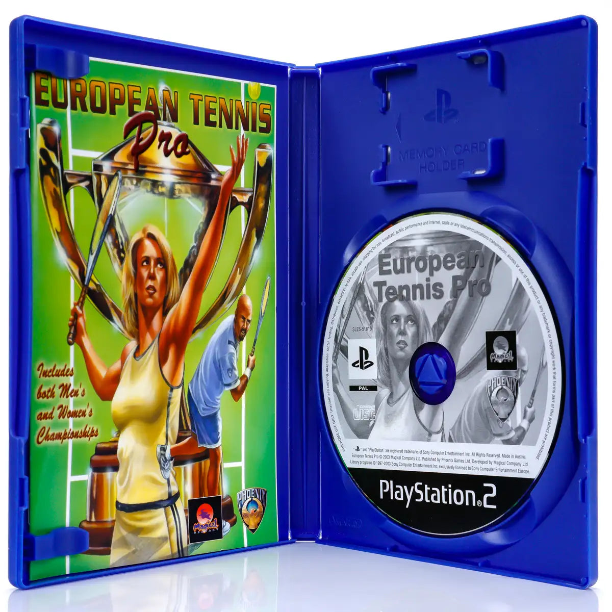European Tennis Pro (CIB) - PS2