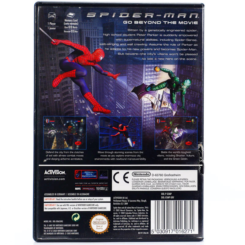 Spider-Man (uten manual) - GameCube