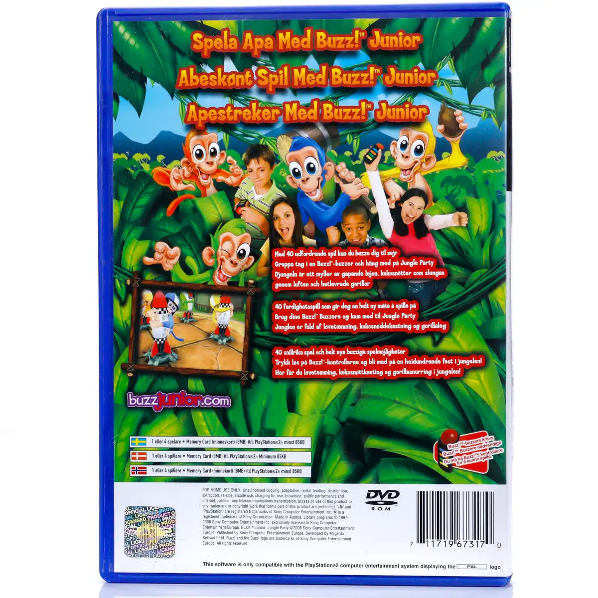 Buzz Junior: Jungle Party - PS2