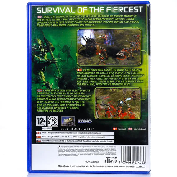 Aliens versus Predator: Extinction - PS2