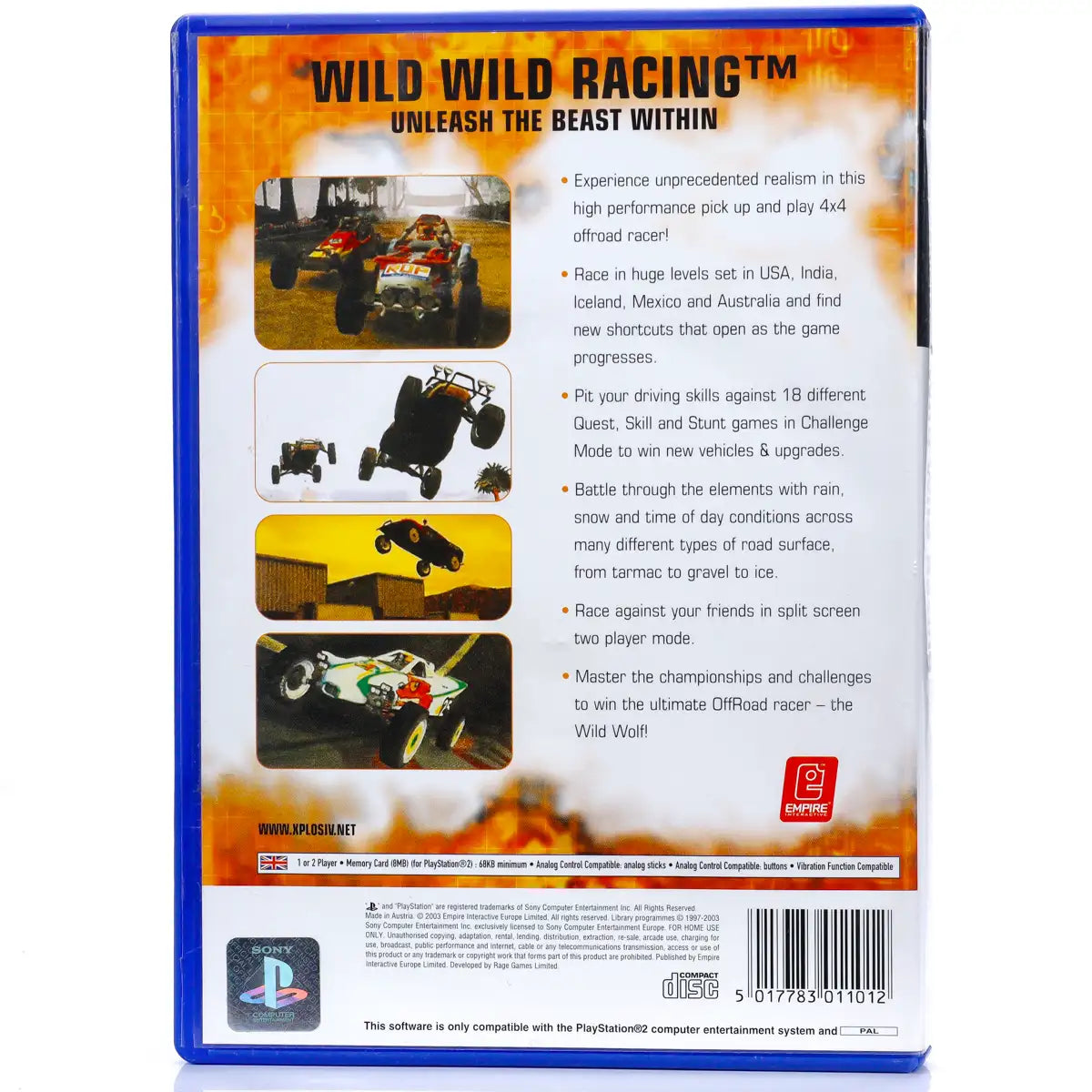Wild Wild Racing - PS2