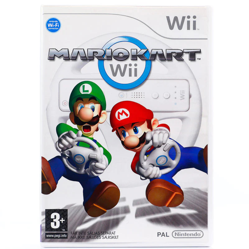 Mario Kart Wii Med Ratt - Wii