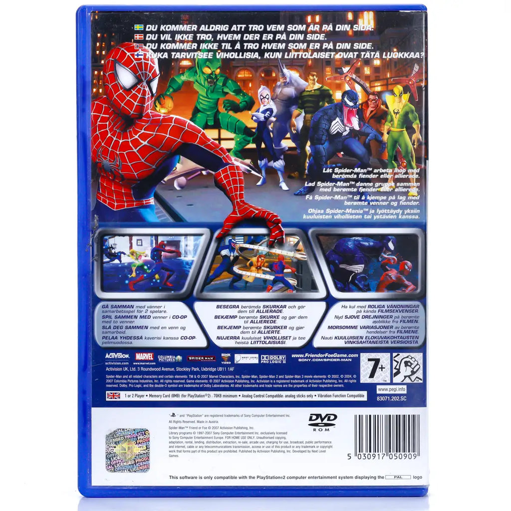 Spider-Man: Friend or Foe - PS2