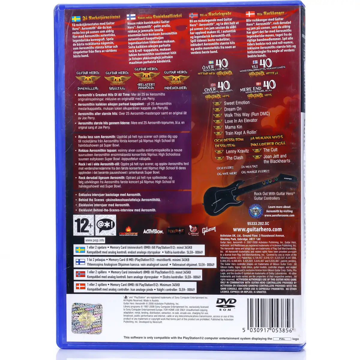 Guitar Hero: Aerosmith - PS2