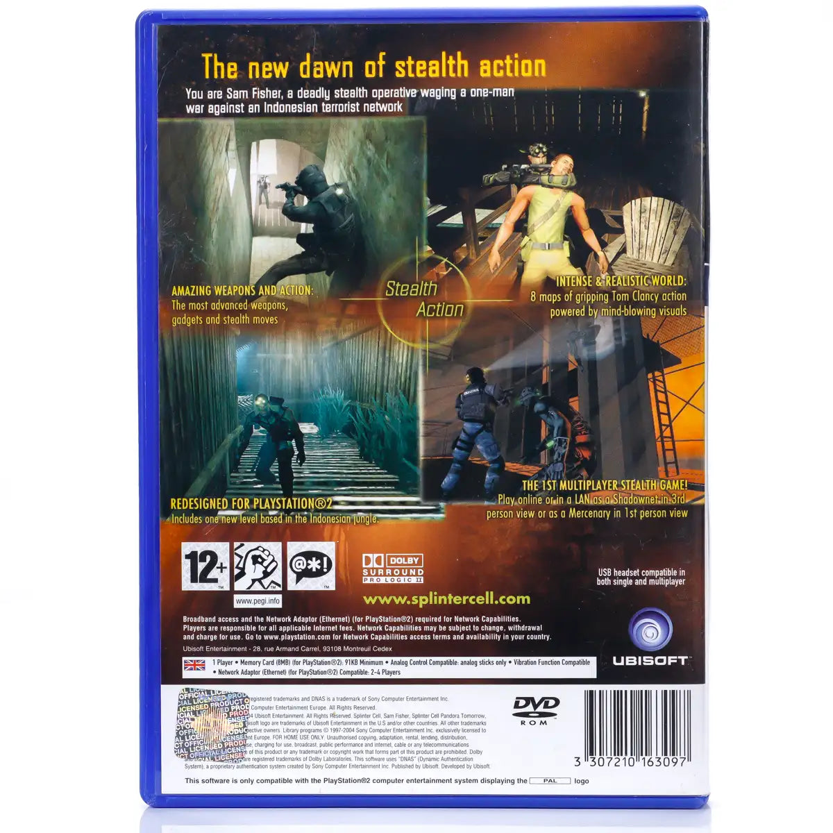 Tom Clancy's Splinter Cell: Pandora Tomorrow - PS2