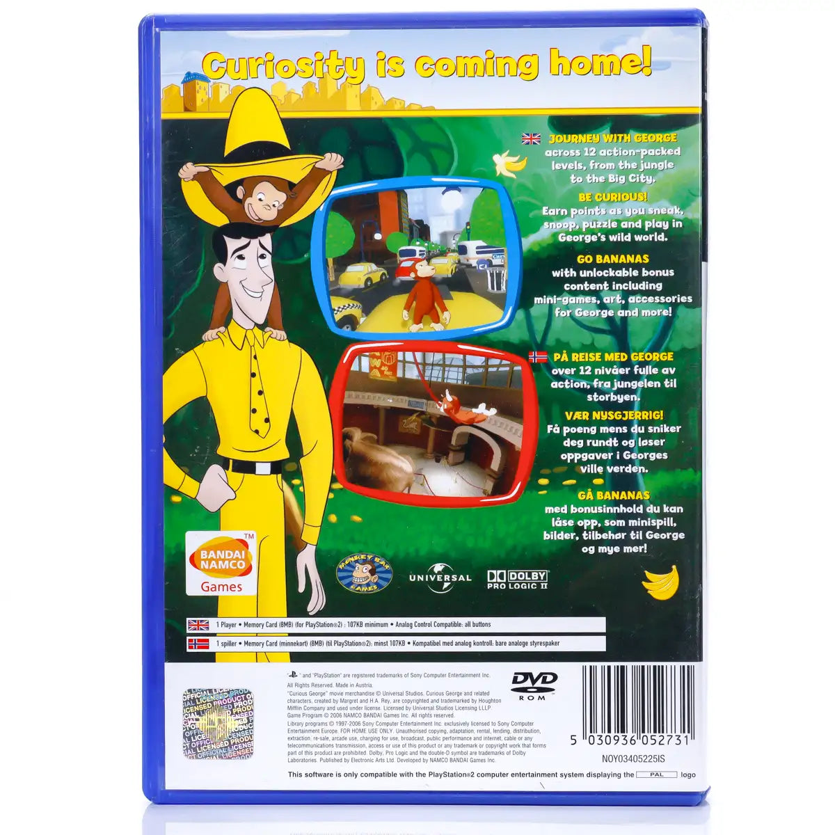 Curious George (CIB) - PS2