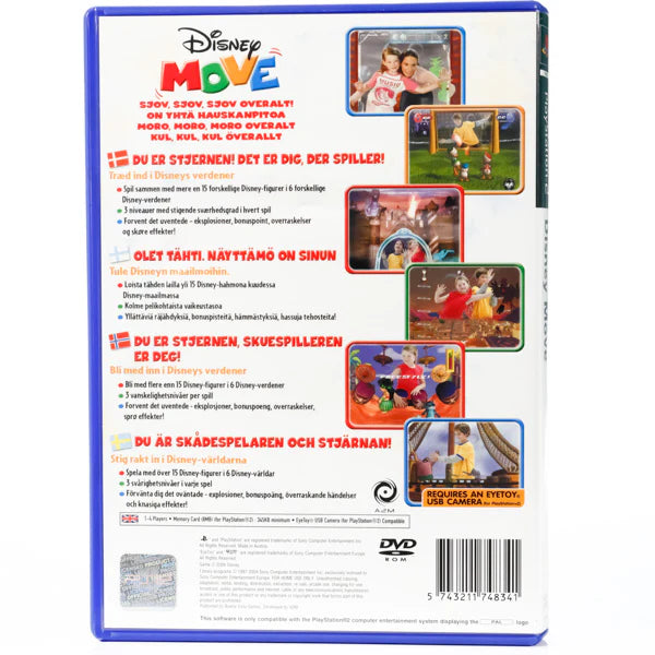Disney Move (CIB) - PS2
