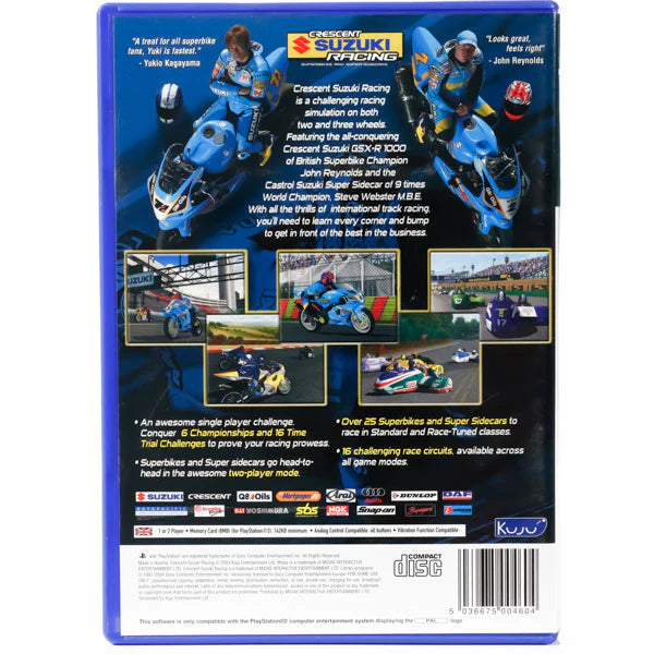 Crescent Suzuki Racing (CIB) - PS2
