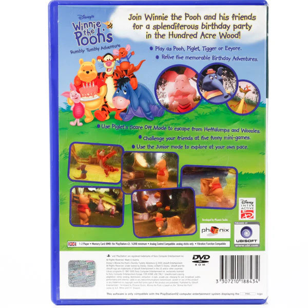 Disney Winnie the Pooh's Rumbly Tumbly Adventure (CIB) - PS2