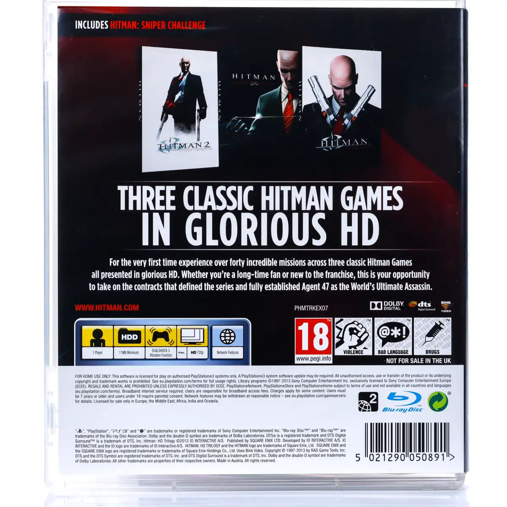 Hitman HD Trilogy