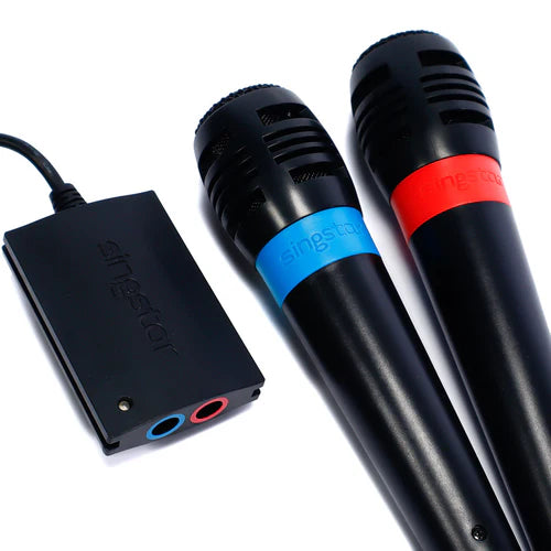 Original Sony PlayStation Singstar Mikrofon Set / PS2 & PS3