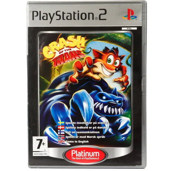 Crash of the Titans Platinum (CIB) - PS2