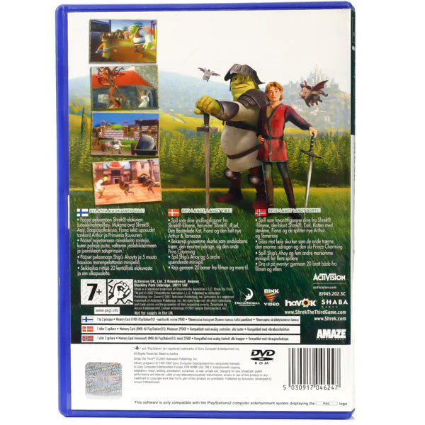 Shrek den tredje - PS2