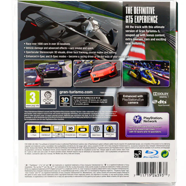 Gran Turismo 5 Academy Edition