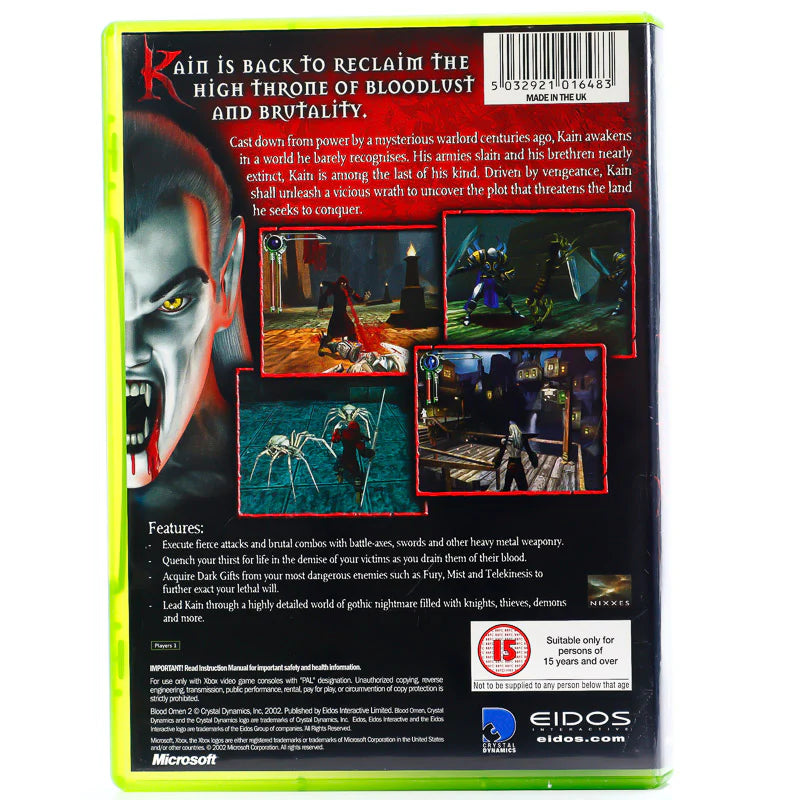 The Legacy of Kain Series: Blood Omen 2 - Xbox