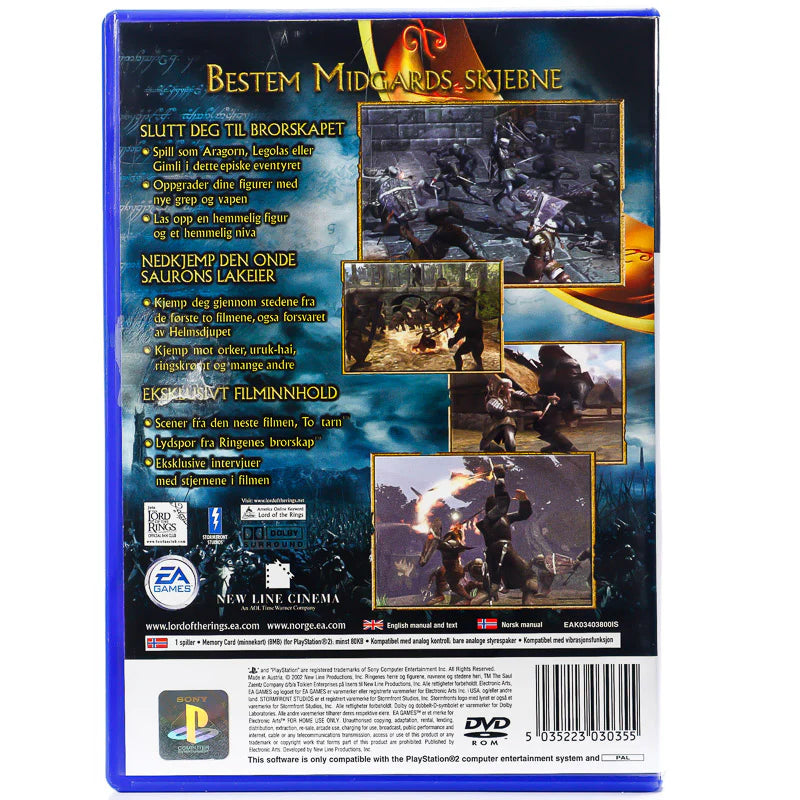 The Lord of the Rings: The Two Towers - PS2